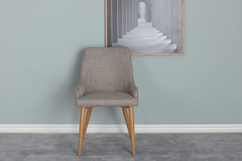 Plaza Ruokatuoli - Harmaa - Huonekalut - Tuoli & nojatuoli - Ruokapöydän tuolit