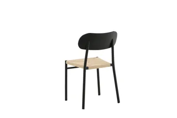 Polly-ruokatuoli - Musta - Huonekalut - Tuoli & nojatuoli - Ruokapöydän tuolit
