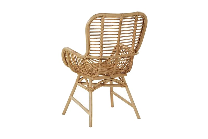 Rottinkituoli Bohney - Ruskea - Huonekalut - Tuoli & nojatuoli - Ruokapöydän tuolit