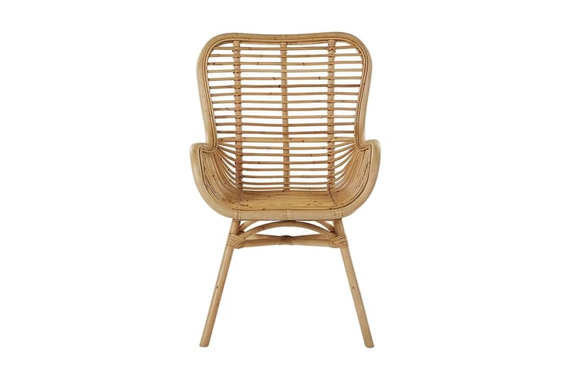 Rottinkituoli Bohney - Ruskea - Huonekalut - Tuoli & nojatuoli - Ruokapöydän tuolit