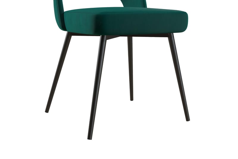 Ruokatuoli Abria - Vihreä - Huonekalut - Tuoli & nojatuoli - Ruokapöydän tuolit