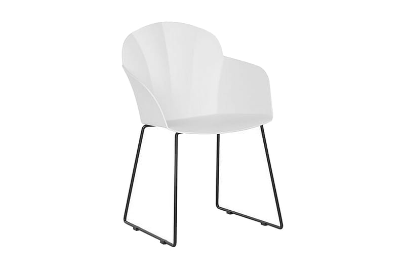 Ruokatuoli Alarka 2-pak, Valkoinen