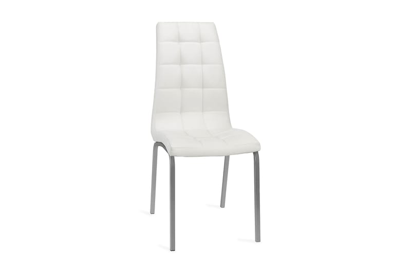 Ruokatuoli Anima Keinonahka 2-pak, Valkoinen