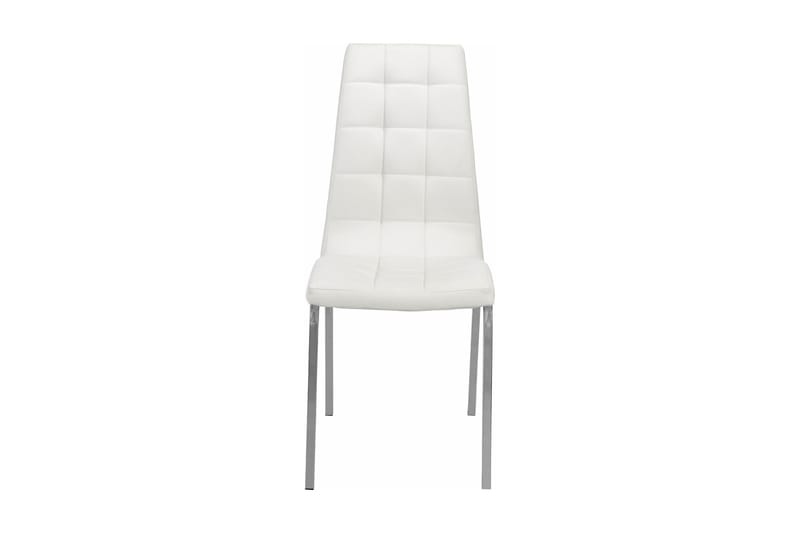 Ruokatuoli Anima Keinonahka 2-pak - Valkoinen - Huonekalut - Tuoli & nojatuoli - Ruokapöydän tuolit