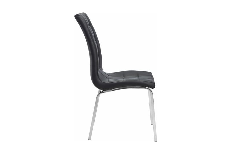 Ruokatuoli Anima Keinonahka 2-pak - Musta - Huonekalut - Tuoli & nojatuoli - Ruokapöydän tuolit