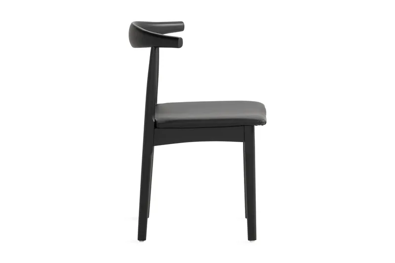 Ruokatuoli Assendelft - Musta - Huonekalut - Tuoli & nojatuoli - Ruokapöydän tuolit