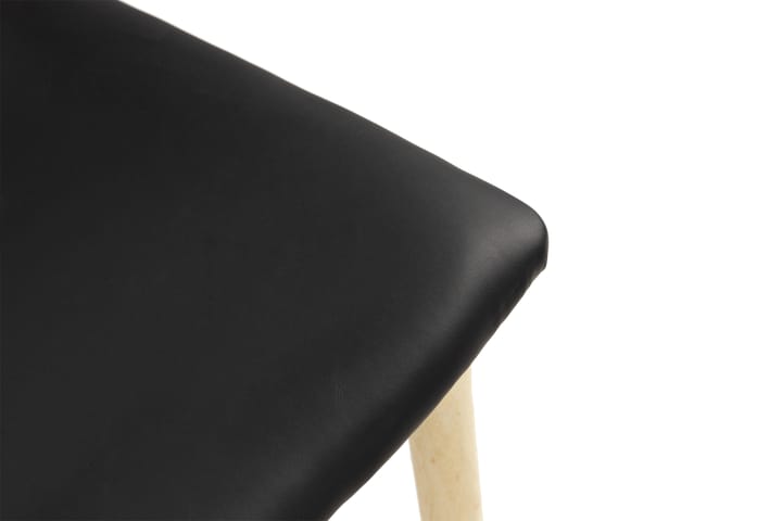 Ruokatuoli Assendelft - Musta/Luonnonväri - Ruokapöydän tuolit