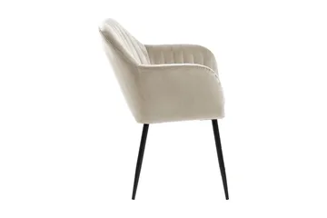 Ruokatuoli Atoka - Beige - Huonekalut - Tuoli & nojatuoli - Ruokapöydän tuolit