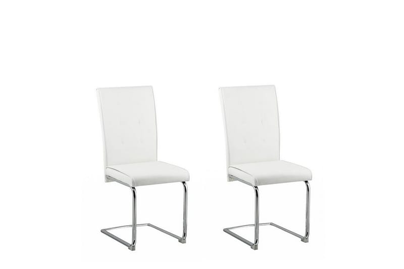 Ruokatuoli Autun 2-pak - Keinonahka/Beige - Huonekalut - Tuoli & nojatuoli - Ruokapöydän tuolit