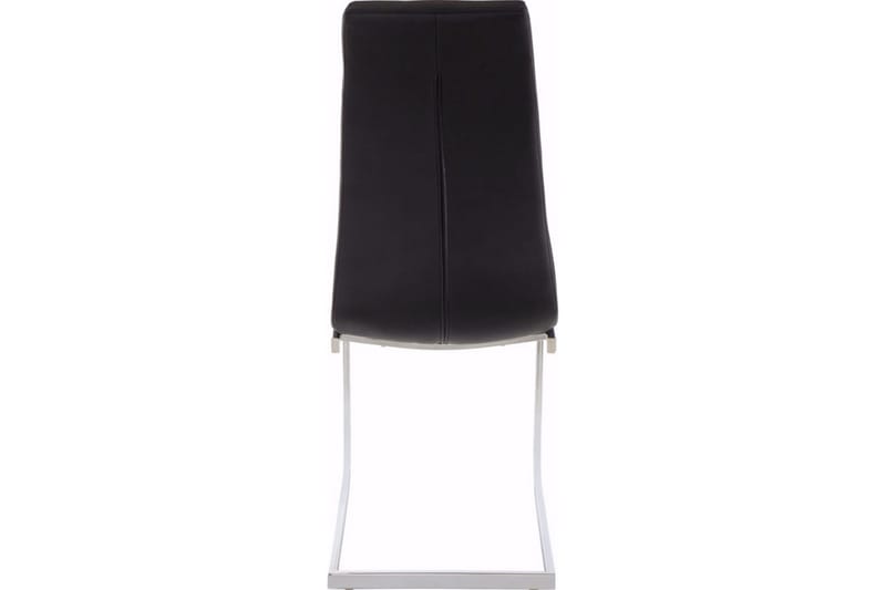 Ruokatuoli Belal Keinonahka 2-pak - Musta - Huonekalut - Tuoli & nojatuoli - Ruokapöydän tuolit