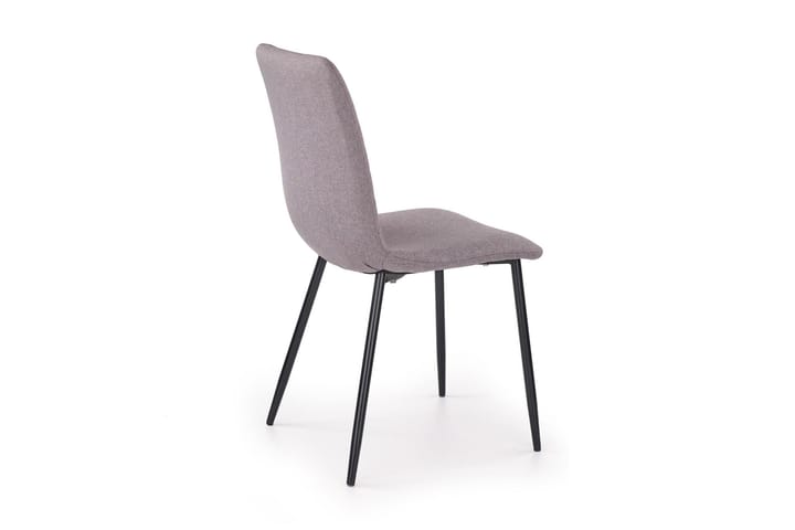 Ruokatuoli Boyer - Harmaa/Musta - Ruokapöydän tuolit