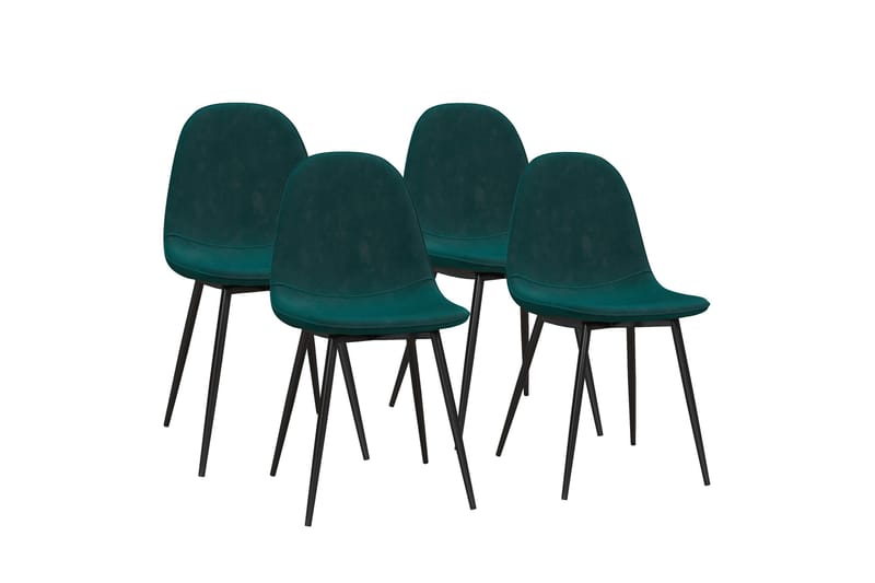 Ruokatuoli Calvin Vihreä - Dorel Home - Huonekalut - Tuoli & nojatuoli - Ruokapöydän tuolit