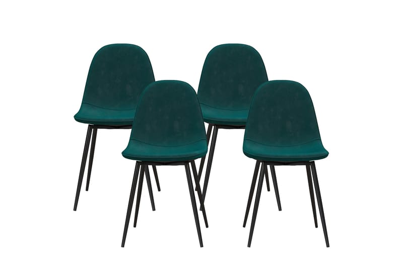 Ruokatuoli Calvin Vihreä - Dorel Home - Huonekalut - Tuoli & nojatuoli - Ruokapöydän tuolit