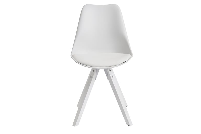 Ruokatuoli Clanton - Valkoinen - Huonekalut - Tuoli & nojatuoli - Ruokapöydän tuolit