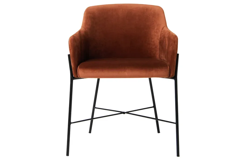 Ruokatuoli Confrides - Ruskea - Huonekalut - Tuoli & nojatuoli - Ruokapöydän tuolit