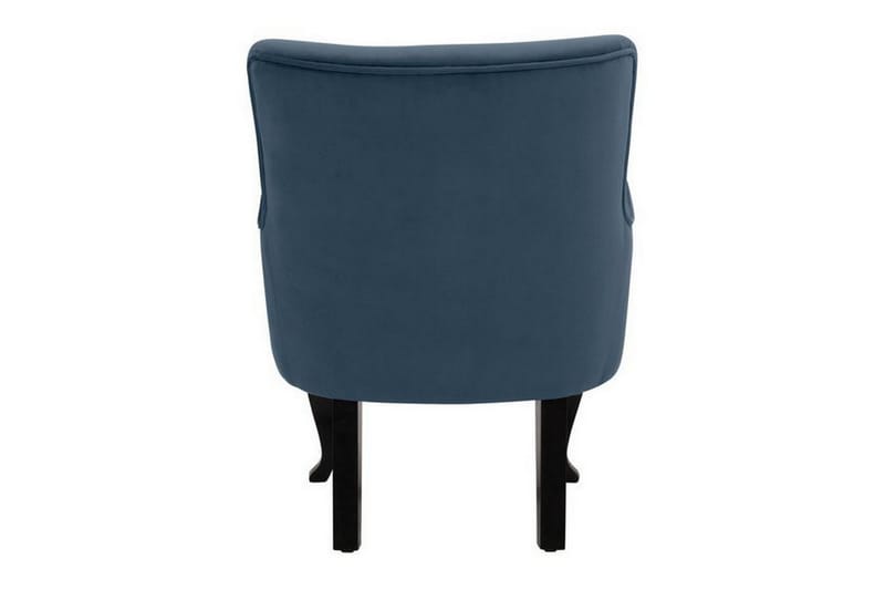 Ruokatuoli Dagna Sametti - Sininen - Huonekalut - Tuoli & nojatuoli - Nojatuoli & lepotuoli