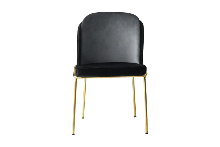 Ruokatuoli Drickby 4-pak - Musta/Kulta - Ruokapöydän tuolit