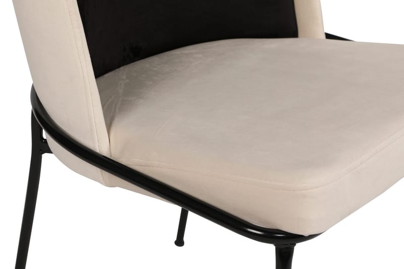 Ruokatuoli Drickby - Musta/Beige - Huonekalut - Tuoli & nojatuoli - Ruokapöydän tuolit