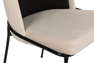 Ruokatuoli Drickby - Musta/Beige - Huonekalut - Tuoli & nojatuoli - Ruokapöydän tuolit