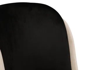 Ruokatuoli Drickby - Musta/Beige - Huonekalut - Tuoli & nojatuoli - Ruokapöydän tuolit