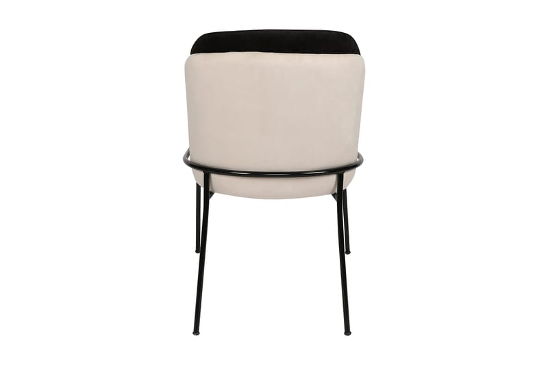 Ruokatuoli Drickby - Musta/Beige - Huonekalut - Tuoli & nojatuoli - Ruokapöydän tuolit