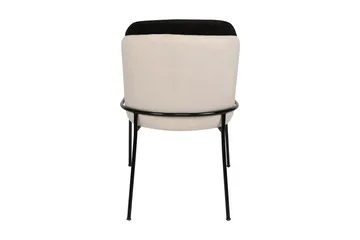 Ruokatuoli Drickby - Musta/Beige - Huonekalut - Tuoli & nojatuoli - Ruokapöydän tuolit