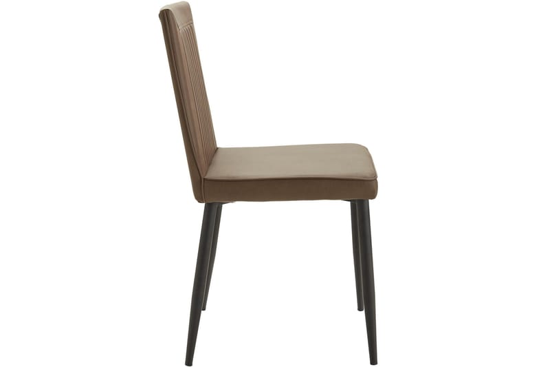 Ruokatuoli Fonta Keinonahka 2-pak - Ruskea - Huonekalut - Tuoli & nojatuoli - Ruokapöydän tuolit