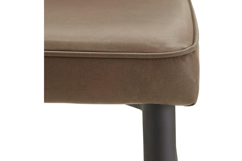 Ruokatuoli Fonta Keinonahka 2-pak - Ruskea - Huonekalut - Tuoli & nojatuoli - Ruokapöydän tuolit