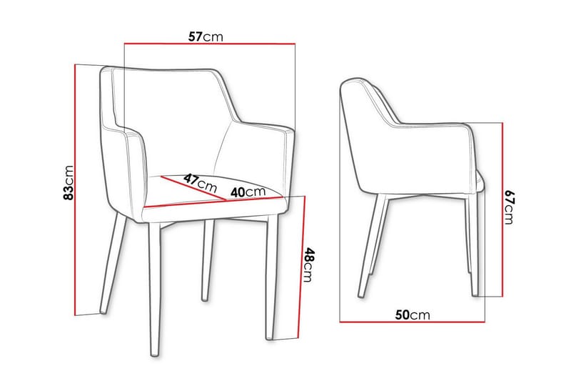 Ruokatuoli Glenarm - Huonekalut - Tuoli & nojatuoli - Ruokapöydän tuolit
