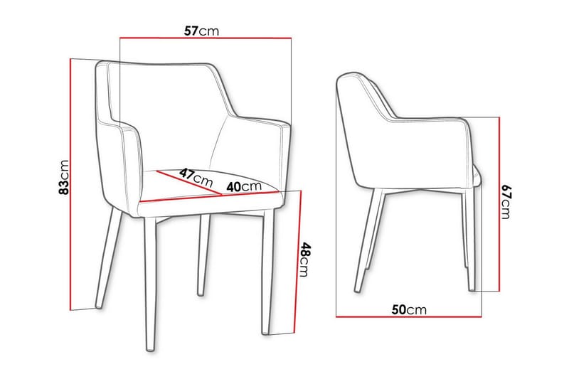 Ruokatuoli Glenarm - Huonekalut - Tuoli & nojatuoli - Ruokapöydän tuolit