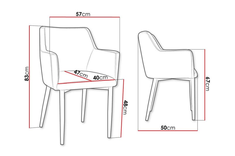 Ruokatuoli Glenarm - Huonekalut - Tuoli & nojatuoli - Ruokapöydän tuolit