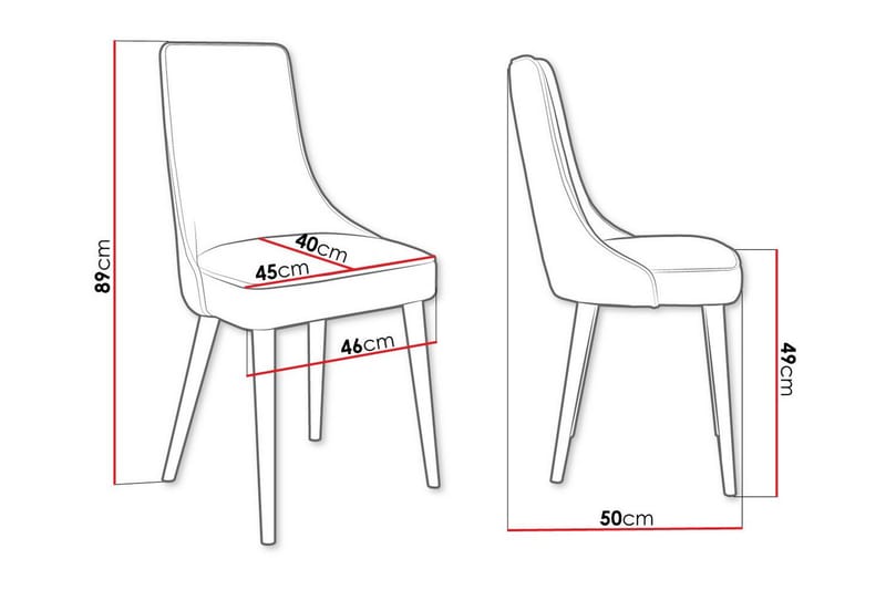 Ruokatuoli Glenarm - Huonekalut - Tuoli & nojatuoli - Ruokapöydän tuolit