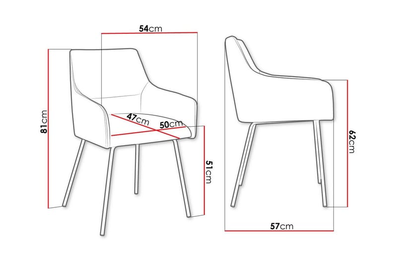 Ruokatuoli Glenarm - Huonekalut - Tuoli & nojatuoli - Ruokapöydän tuolit