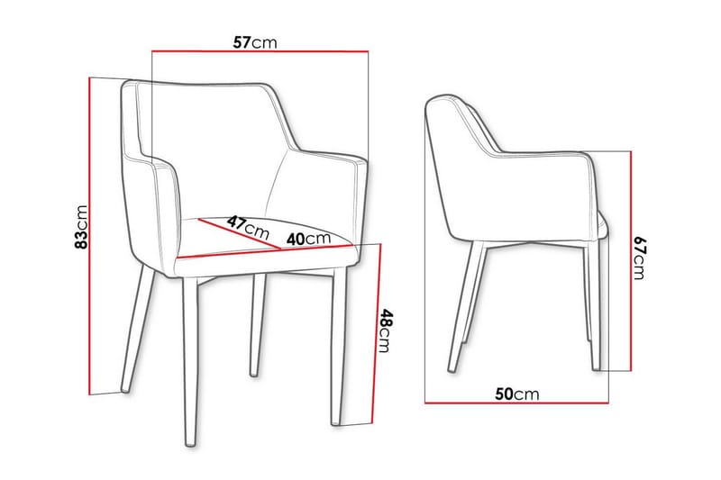 Ruokatuoli Glenarm - Huonekalut - Tuoli & nojatuoli - Ruokapöydän tuolit