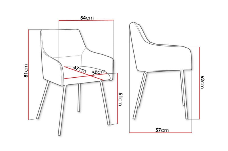 Ruokatuoli Glenarm - Huonekalut - Tuoli & nojatuoli - Ruokapöydän tuolit