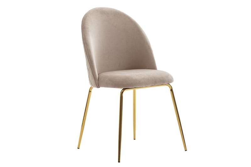 Ruokatuoli Gunna 2 kpl - Beige - Huonekalut - Tuoli & nojatuoli - Ruokapöydän tuolit
