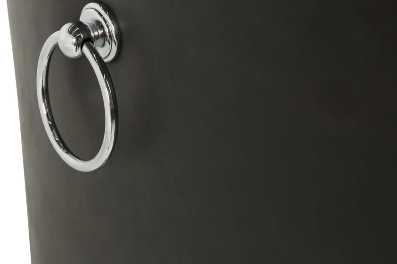 Ruokatuoli Hermione Keinonahka - Musta/Mustanruskea - Huonekalut - Tuoli & nojatuoli - Ruokapöydän tuolit