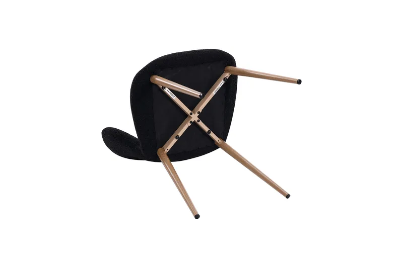 Ruokatuoli Inuvia - Musta - Huonekalut - Tuoli & nojatuoli - Ruokapöydän tuolit