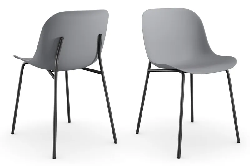 Ruokatuoli Isernia, Harmaa/Musta