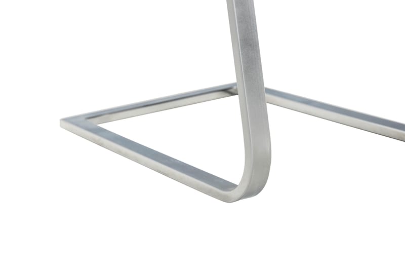 Ruokatuoli Jack Keinonahka - Valkoinen/Kromi - Huonekalut - Tuoli & nojatuoli - Ruokapöydän tuolit