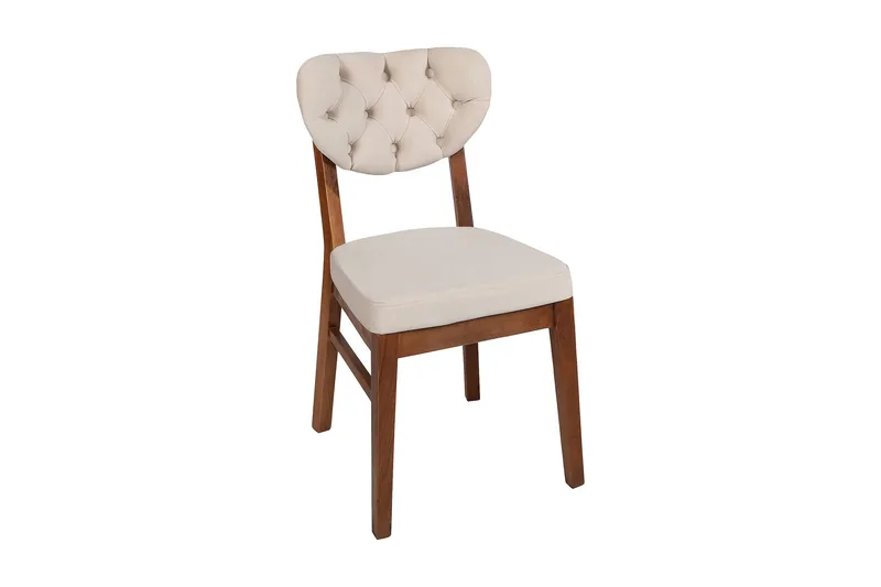 Ruokatuoli Jodon, Pähkinä/Beige