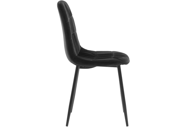 Ruokatuoli Jundap - Musta - Huonekalut - Tuoli & nojatuoli - Ruokapöydän tuolit