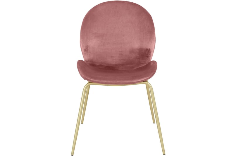 Ruokatuoli Larkfield - Roosa/Messinki - Huonekalut - Tuoli & nojatuoli - Ruokapöydän tuolit