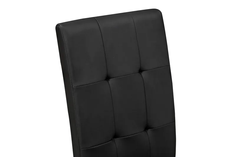 Ruokatuoli Leo Keinonahka - Musta - Huonekalut - Tuoli & nojatuoli - Ruokapöydän tuolit