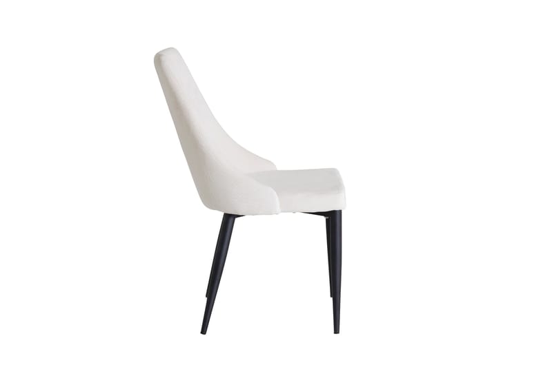 Ruokatuoli Leone - Musta/Beige - Huonekalut - Tuoli & nojatuoli - Ruokapöydän tuolit