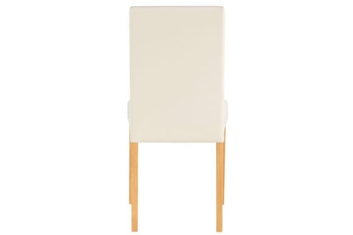 Ruokatuoli Liah Keinonahka 2-pak - Valkoinen - Ruokapöydän tuolit