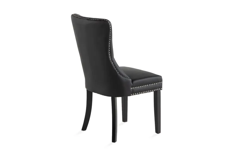 Ruokatuoli Lossmen Keinonahka - Musta - Huonekalut - Tuoli & nojatuoli - Ruokapöydän tuolit