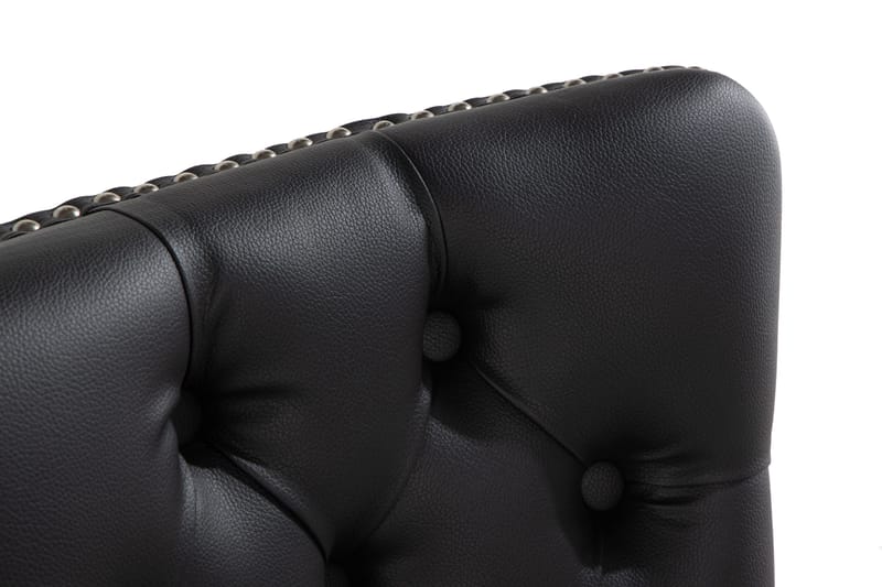 Ruokatuoli Lossmen Keinonahka - Musta - Huonekalut - Tuoli & nojatuoli - Ruokapöydän tuolit