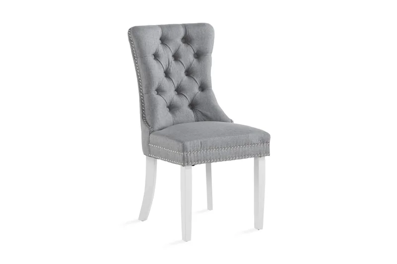 Ruokatuoli Lossmen, Vaaleanharmaa/Valkoinen