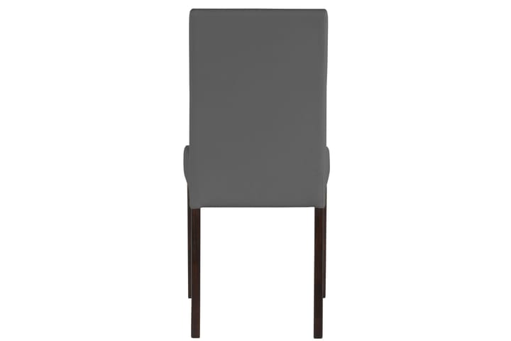 Ruokatuoli Luden Keinonahka 2-pak - Tummanharmaa - Ruokapöydän tuolit